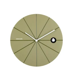 Online Wandklok Destacado Cuckoo - Groen - 28x28x28cm Klokken