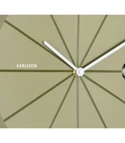 Online Wandklok Destacado Cuckoo - Groen - 28x28x28cm Klokken