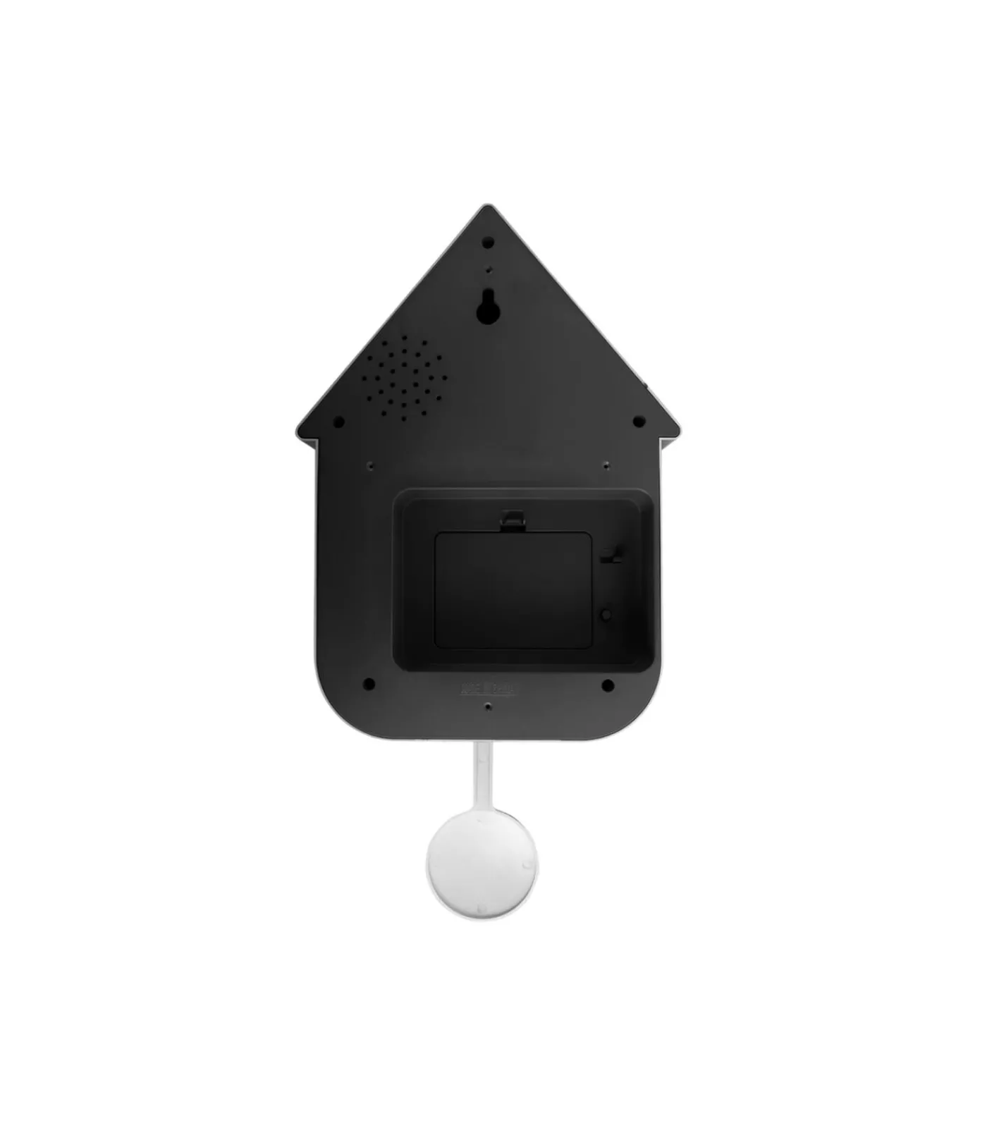 New Wandklok Dupla Color Cuckoo - Zwart - 21.5x21.5x41.5cm Klokken