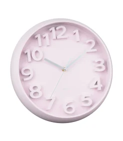 Discount Wandklok Elevated Classic Numbers - Zachtroze - 5x33.5x33.5cm Klokken