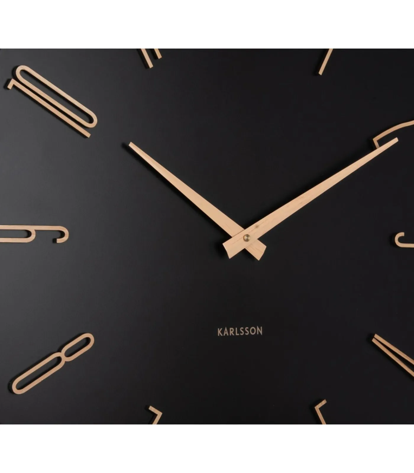 Wandklok Esmerado Large - Zwart - 60x60x60cm Klokken