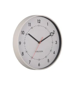 Hot Wandklok Fresco - Grijs - 31.5x31.5x31.5cm Klokken