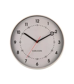 Hot Wandklok Fresco - Grijs - 31.5x31.5x31.5cm Klokken