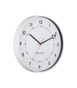 Online Wandklok Fresco - Wit - 31.5x31.5x31.5cm Klokken