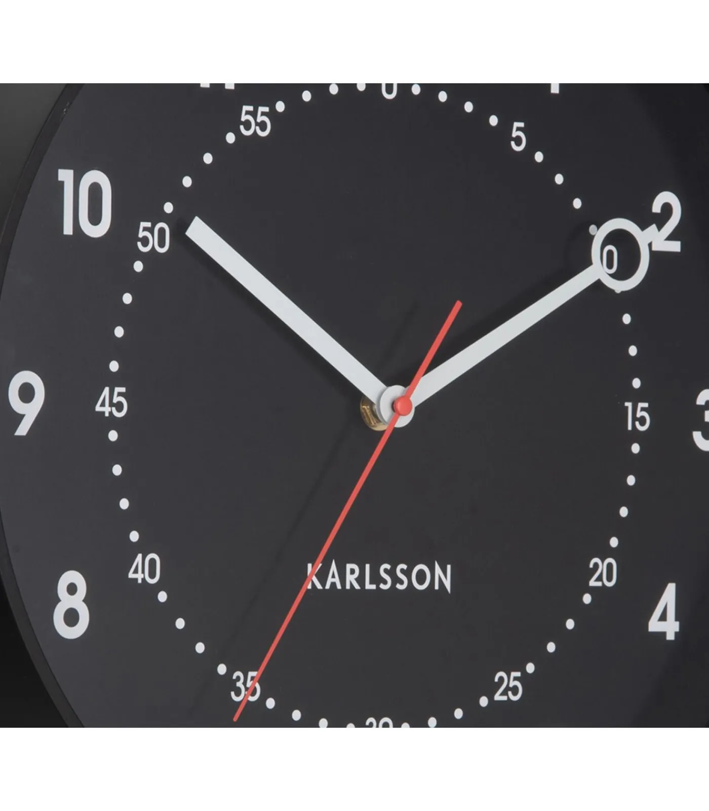 Clearance Wandklok Fresco - Zwart - 31.5x31.5x31.5cm Klokken