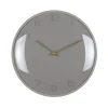 Hot Wandklok Fuerte Dome - Grijs - 30.5x30.5x30.5cm Klokken