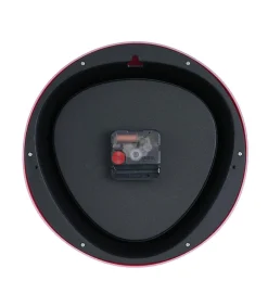 Karlsson Wandklok Funky Vibes - Scarlet rood - 4.4x25.5x25.5cm