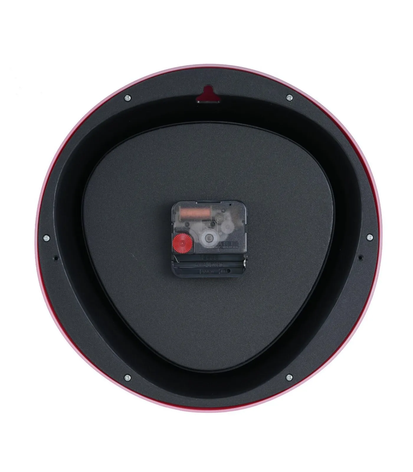 Karlsson Wandklok Funky Vibes - Scarlet rood - 4.4x25.5x25.5cm