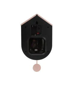 Wandklok Grato Cuckoo - Lichtroze - 9.2x17.5x33.2cm Klokken