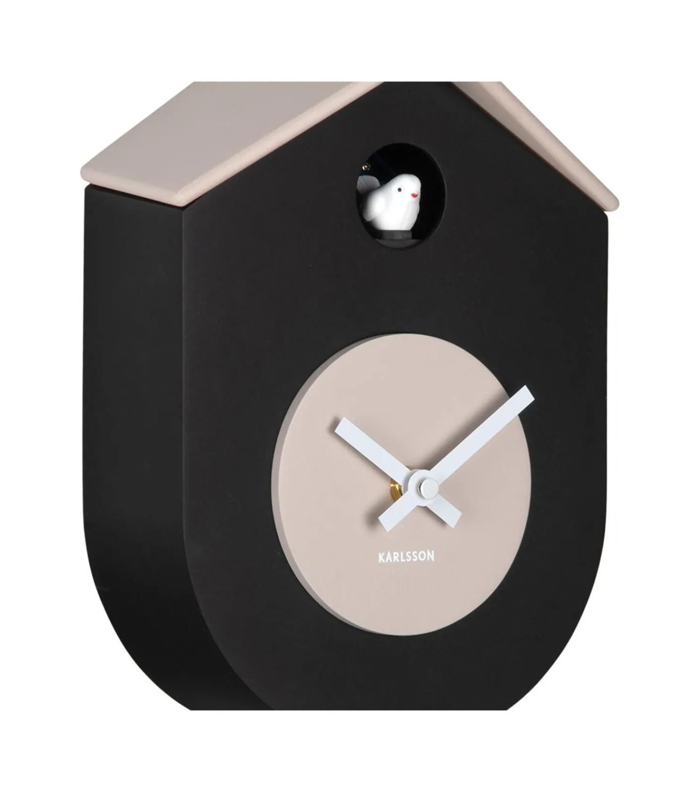 Karlsson Wandklok Grato Cuckoo - Warmgrijs - 9.2x17.5x33.2cm