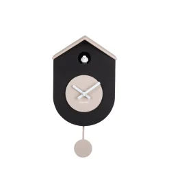 Karlsson Wandklok Grato Cuckoo - Warmgrijs - 9.2x17.5x33.2cm