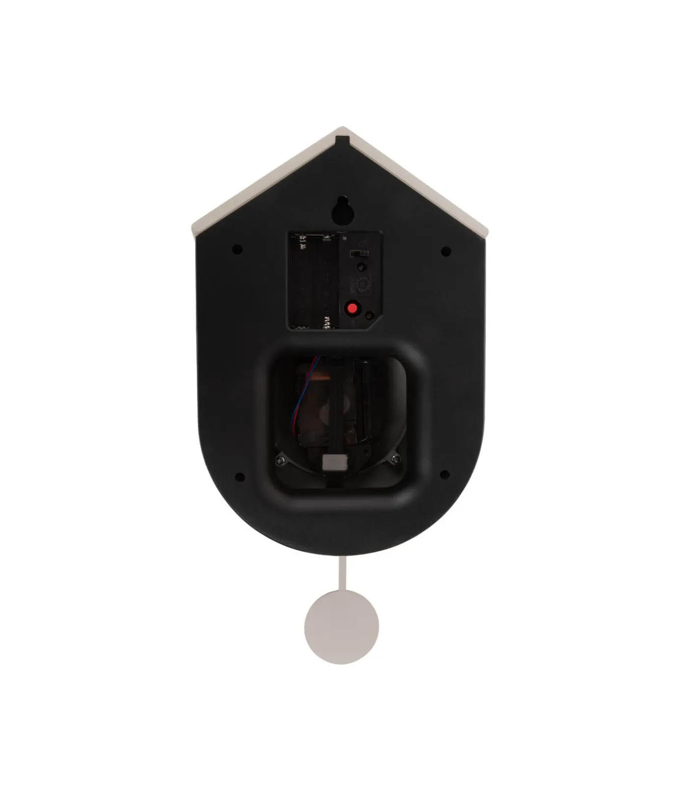 Karlsson Wandklok Grato Cuckoo - Warmgrijs - 9.2x17.5x33.2cm