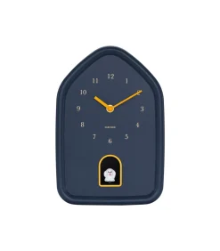 Karlsson Wandklok Modern Doggy - Blauw - 29.1x20x29.1cm