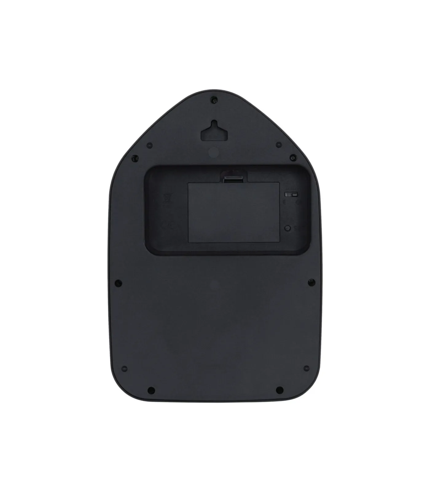 Best Wandklok Modern Doggy - Zwart - 29.1x20x29.1cm Klokken