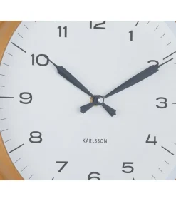 Best Wandklok Modern Factory - Okergeel - Ø30cm Klokken