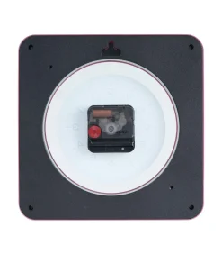 Wandklok New Vintage - Helderrood - 4.4x22x22cm Klokken