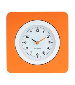 Karlsson Wandklok New Vintage - Helderoranje - 4.4x22x22cm