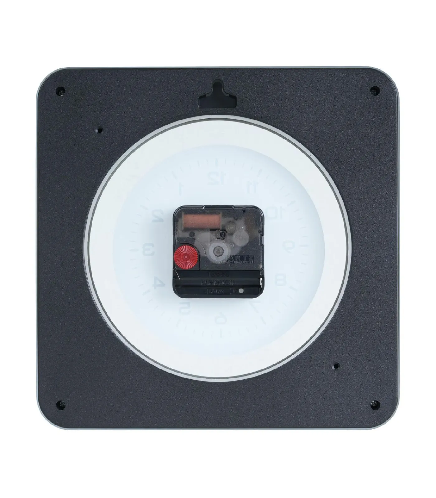 Karlsson Wandklok New Vintage - Helderoranje - 4.4x22x22cm