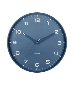Hot Wandklok Orgullo - Klassiek blauw - Ø40cm Klokken