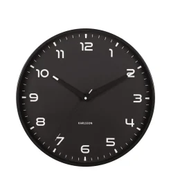 Online Wandklok Orgullo - Mat zwart - Ø40cm Klokken