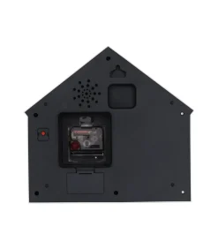 Clearance Wandklok Peeking Doggy - Wit - 24.9x24.9x27cm Klokken