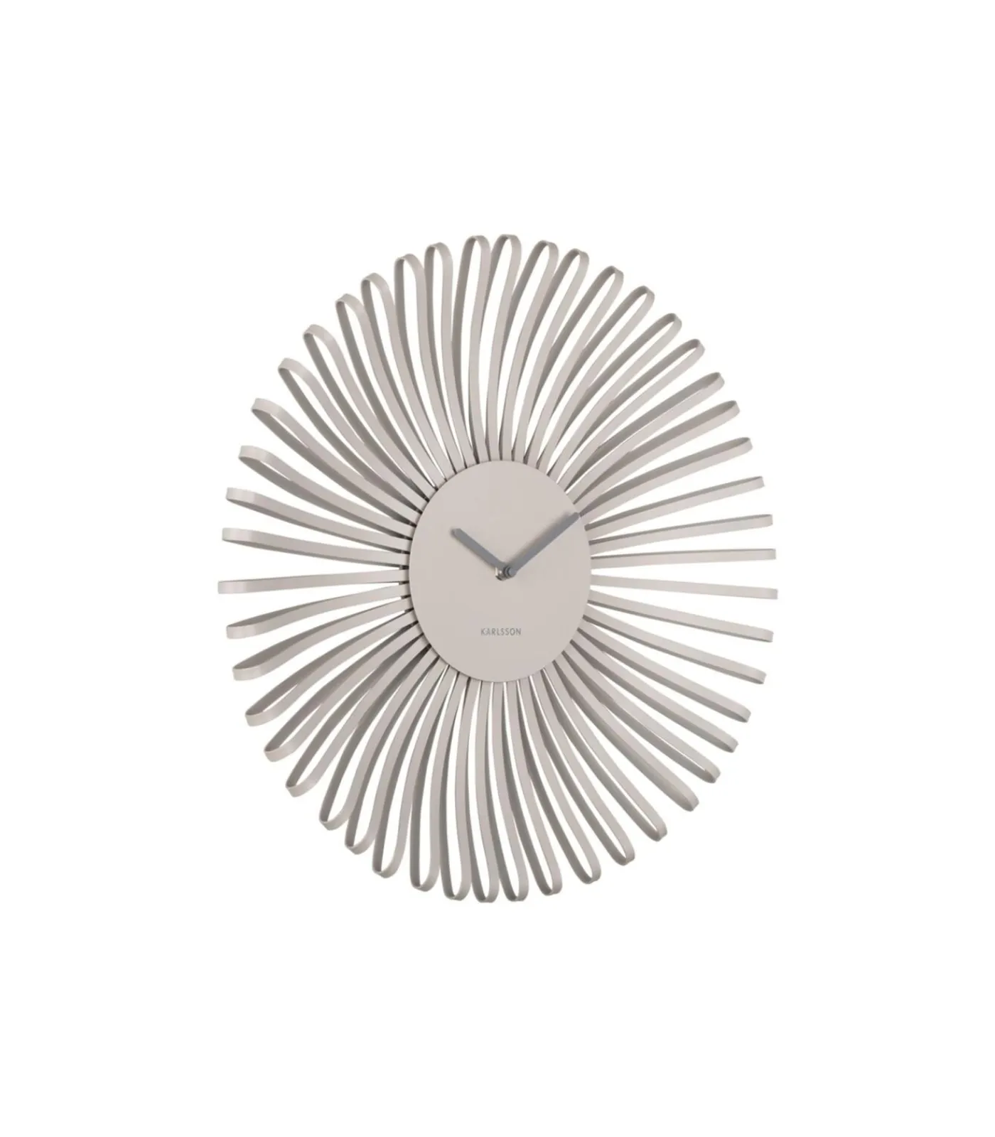 Clearance Wandklok Polo - Grijs - 48x48x48cm Klokken