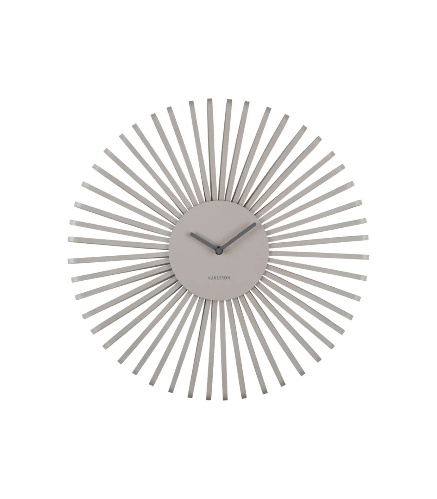 Clearance Wandklok Polo - Grijs - 48x48x48cm Klokken