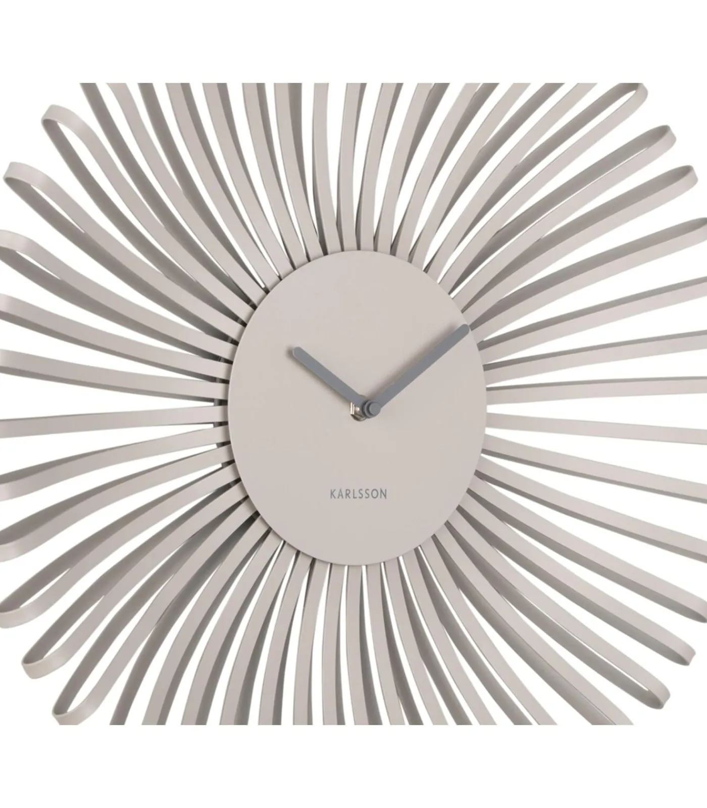 Clearance Wandklok Polo - Grijs - 48x48x48cm Klokken