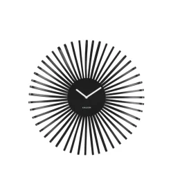 Karlsson Wandklok Polo - Zwart - 48x48x48cm