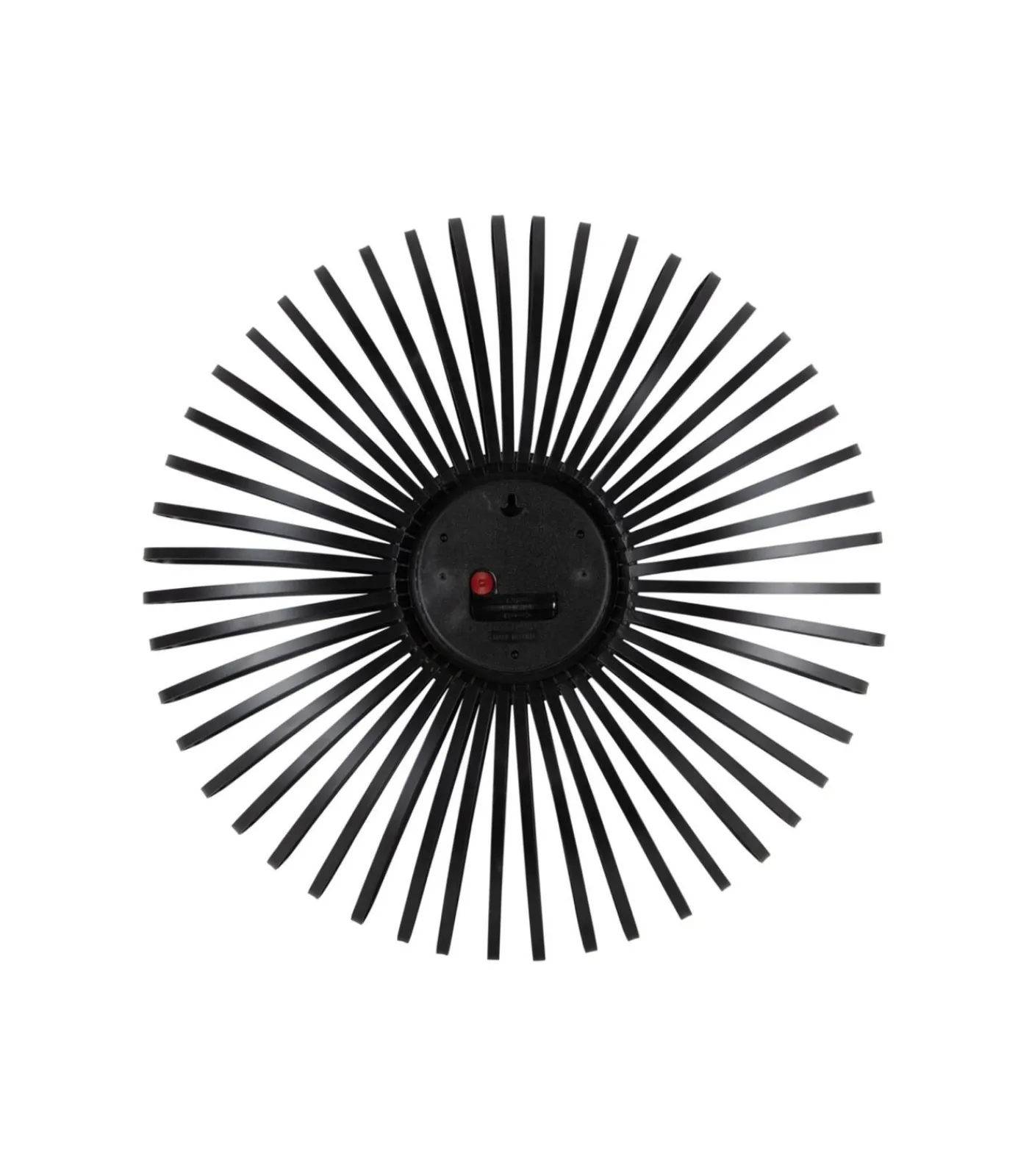 Karlsson Wandklok Polo - Zwart - 48x48x48cm