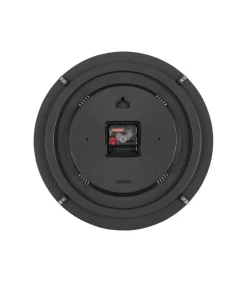 Karlsson Wandklok Realista Dome - Geel - 35x35x35cm