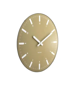 Karlsson Wandklok Realista Dome - Groen - 35x35x35cm