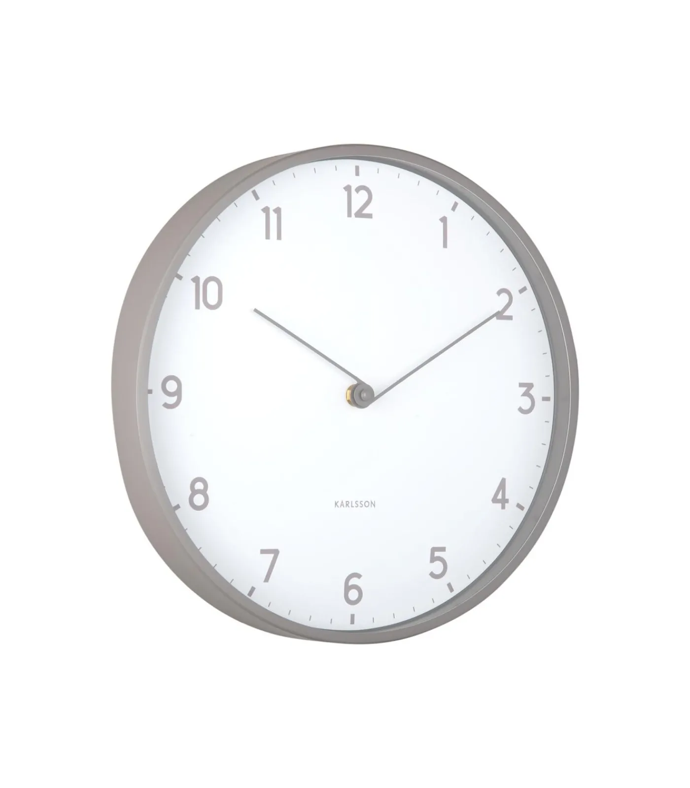 Wandklok Sencillez - Donkergrijs - Ø30cm Klokken