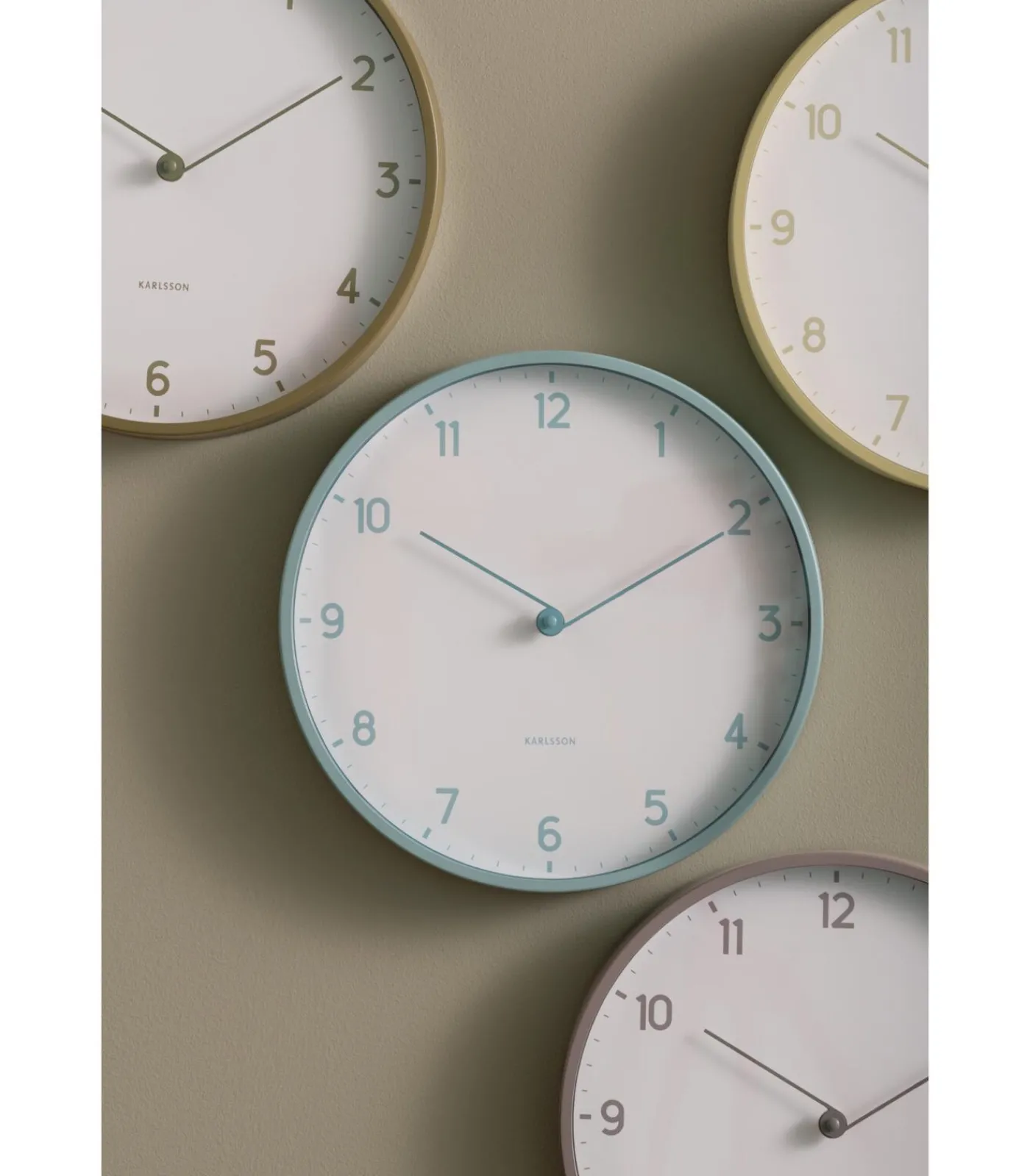 Wandklok Sencillez - Donkergrijs - Ø30cm Klokken