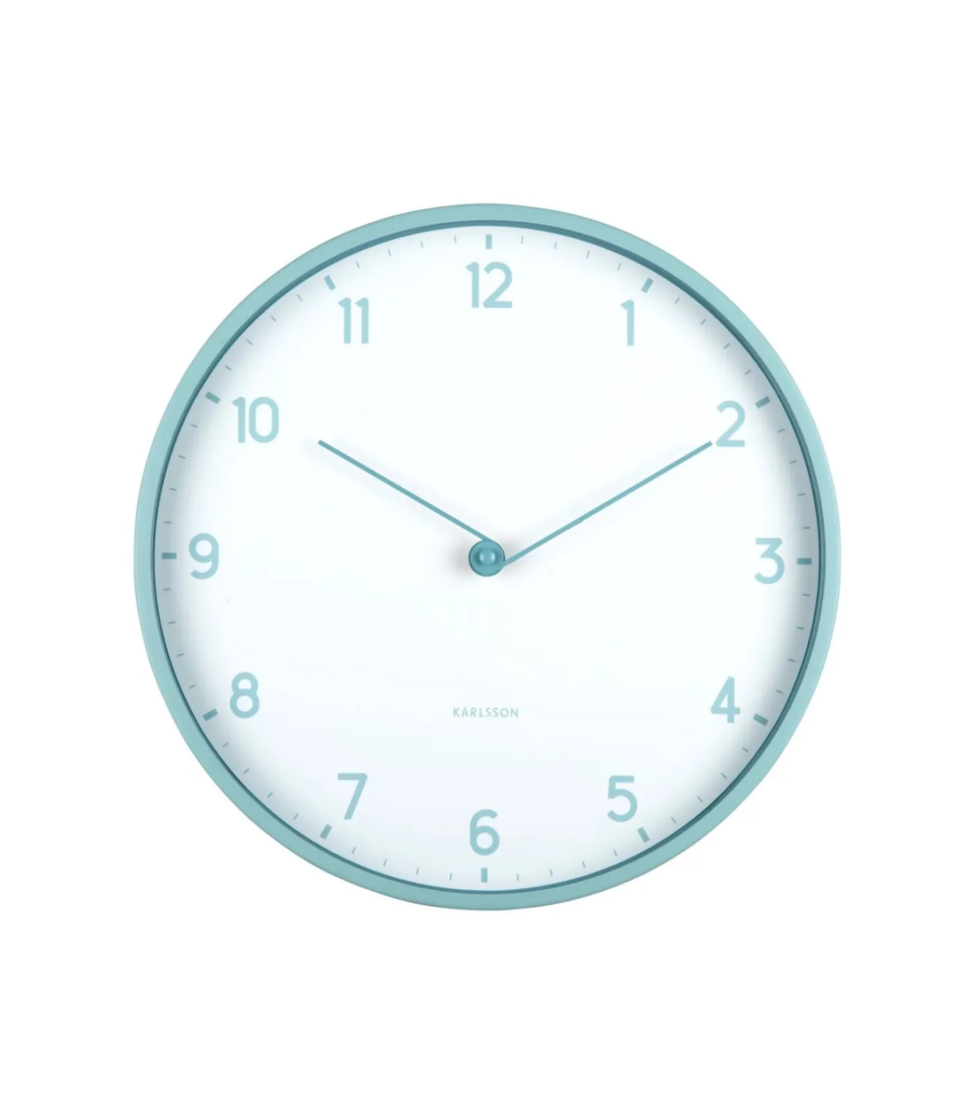 Best Wandklok Sencillez - Mistig blauw - Ø30cm Klokken