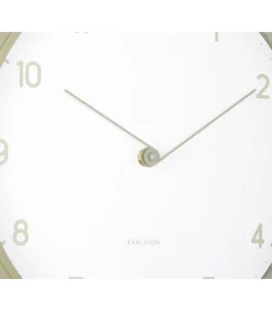 New Wandklok Sencillez - Theegroen - Ø30cm Klokken