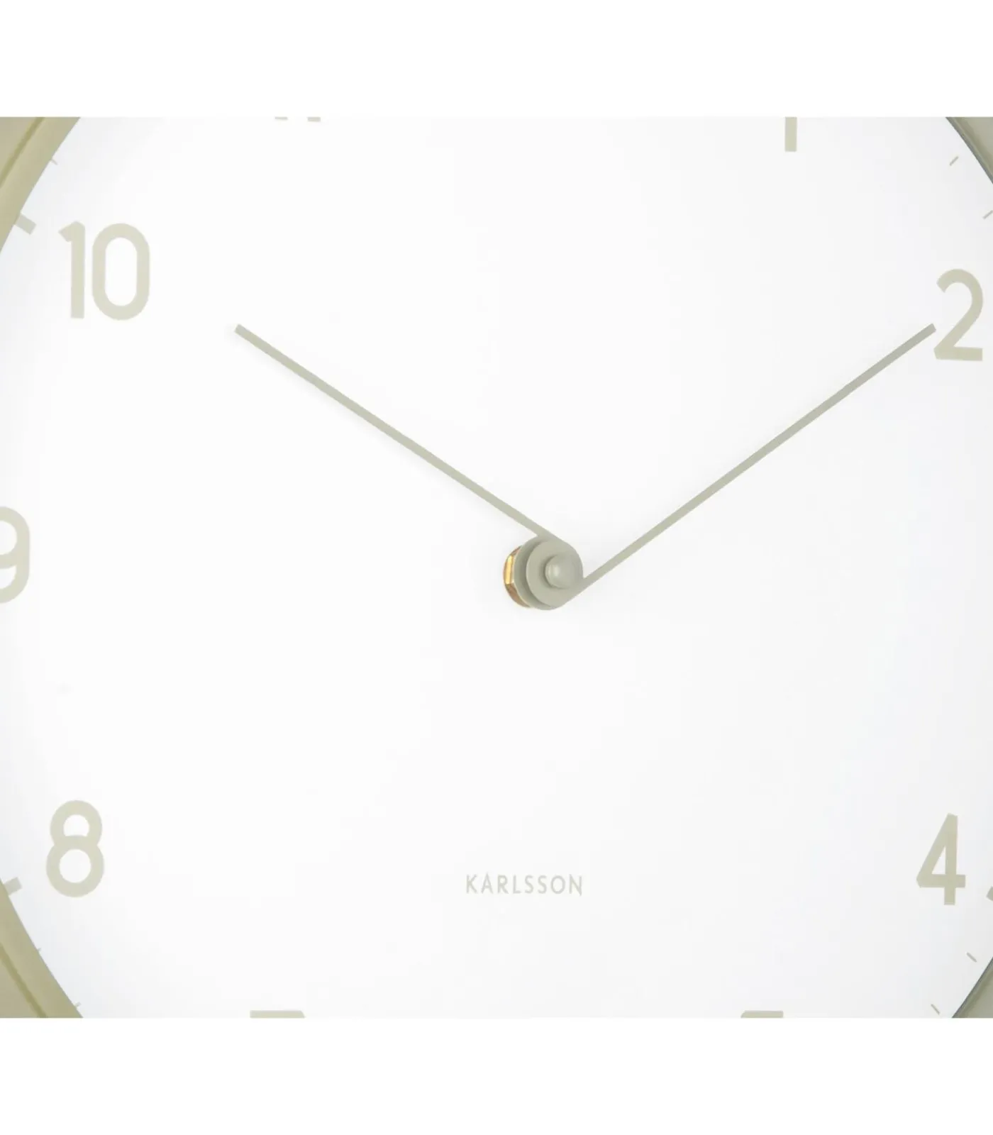 New Wandklok Sencillez - Theegroen - Ø30cm Klokken