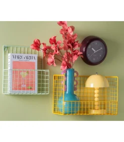 Karlsson Wandklok Slope - Dark mauve - Ø20cm