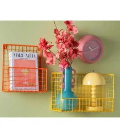 Wandklok Slope - Lichtroze - Ø20cm Klokken