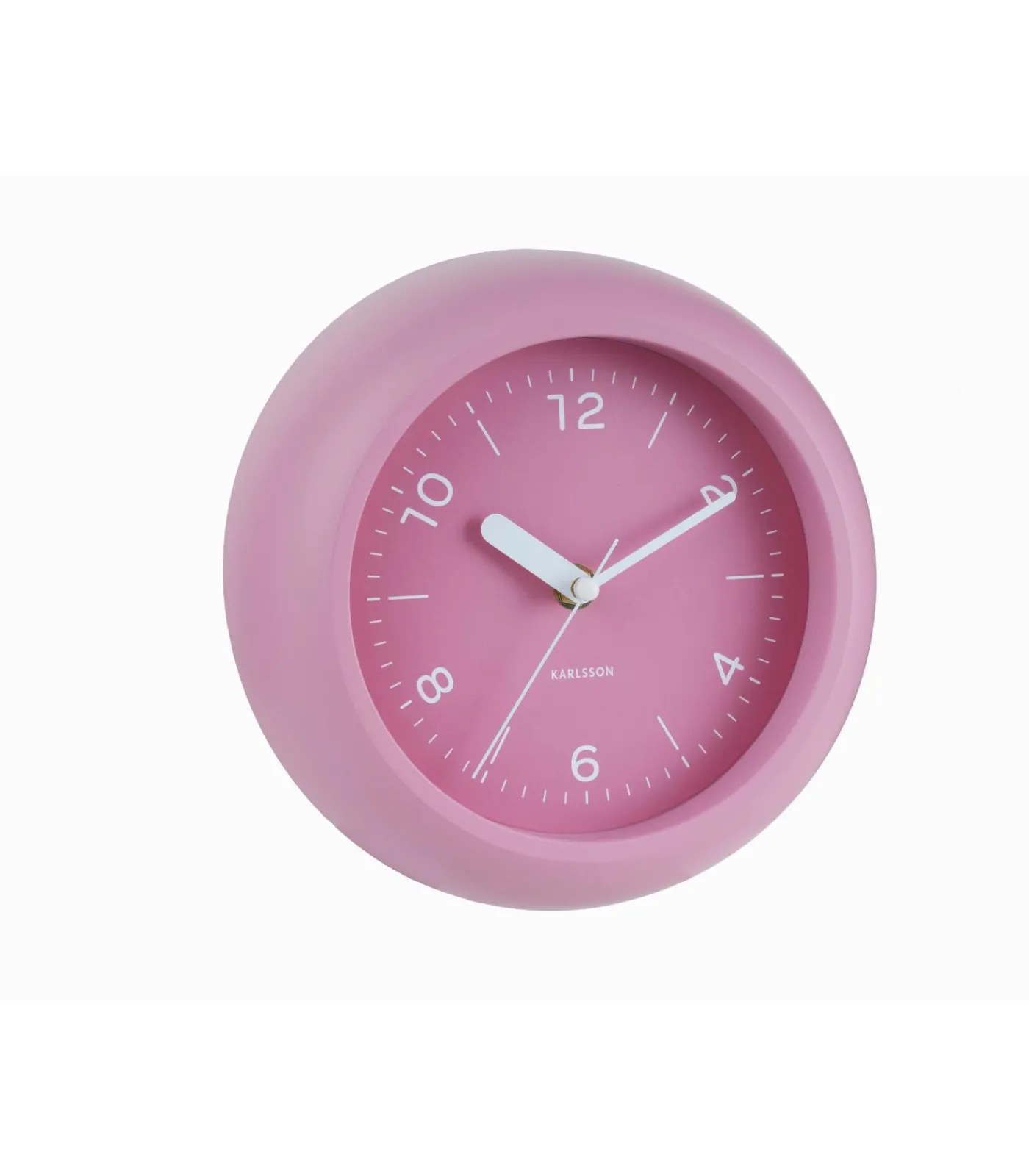 Wandklok Slope - Lichtroze - Ø20cm Klokken