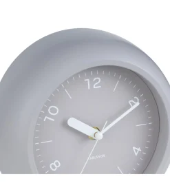 Karlsson Wandklok Slope - Warmgrijs - Ø20cm