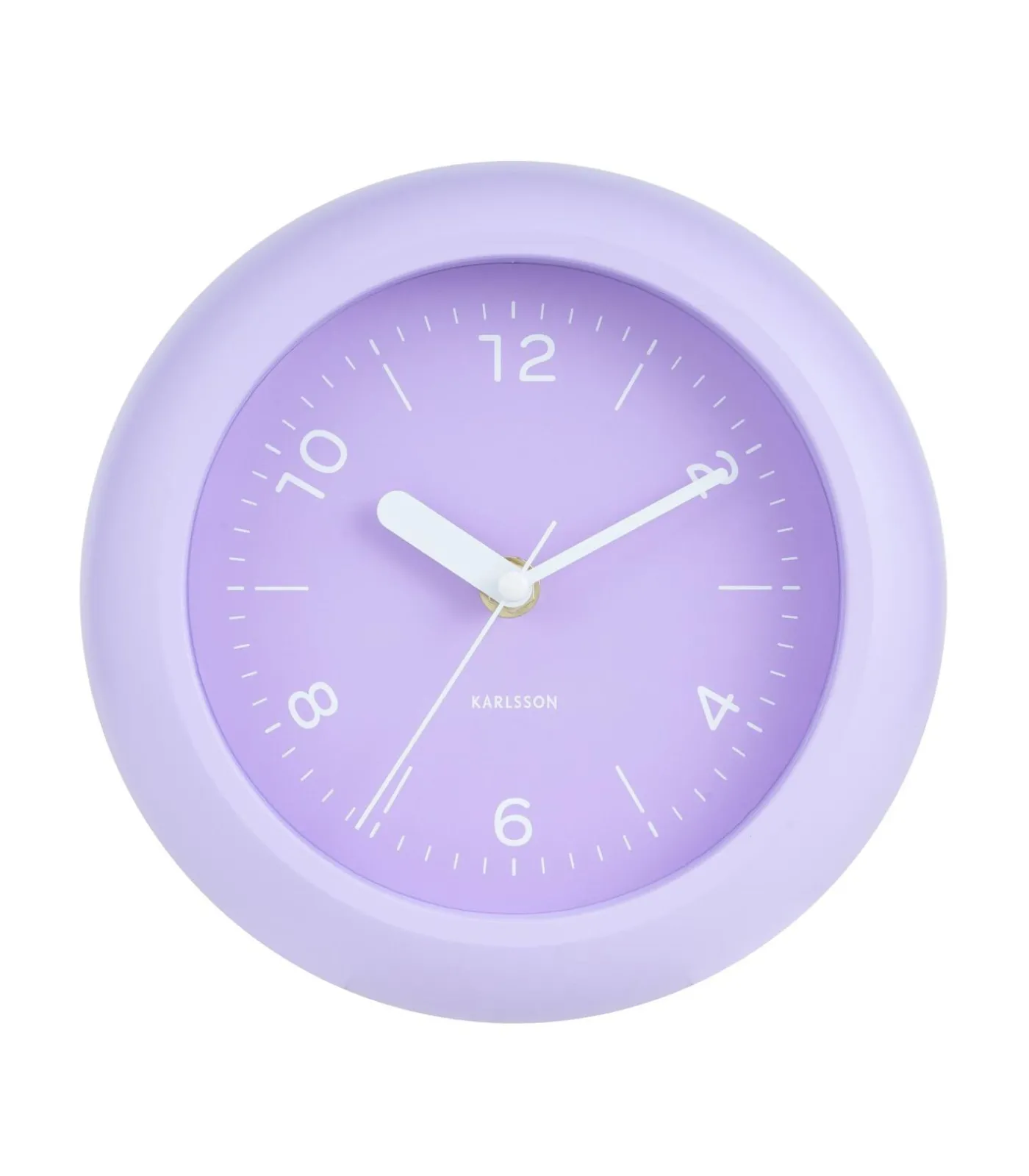 Karlsson Wandklok Slope - Zachtpaars - Ø20cm