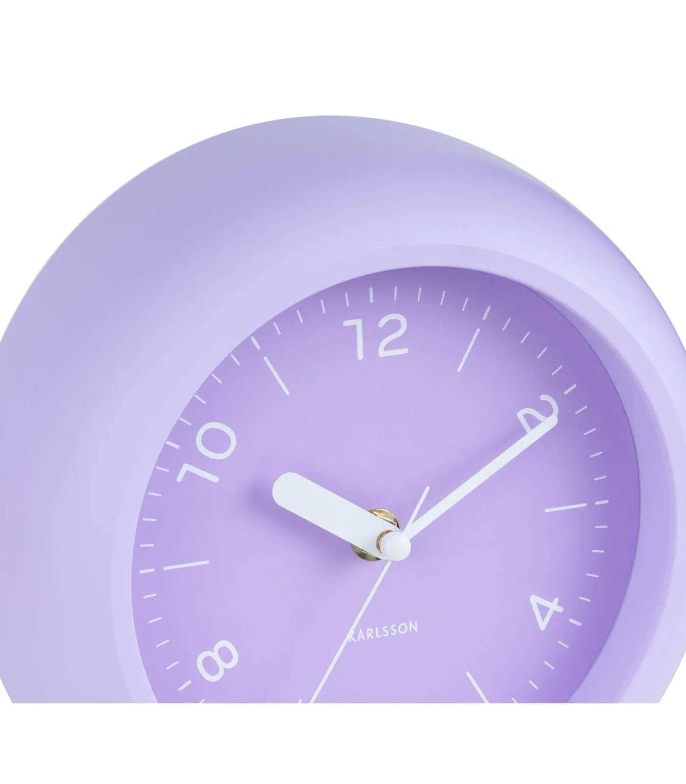 Karlsson Wandklok Slope - Zachtpaars - Ø20cm