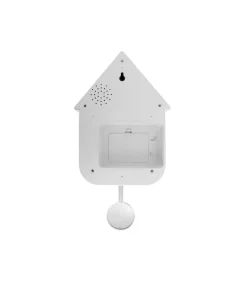 Karlsson Wandklok Solo Color Cuckoo - Wit - 6x21,5x41cm