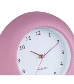 Karlsson Wandklok Tender Rib - Warmroze - Ø25cm