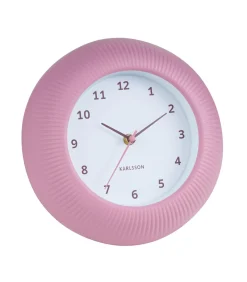 Karlsson Wandklok Tender Rib - Warmroze - Ø25cm