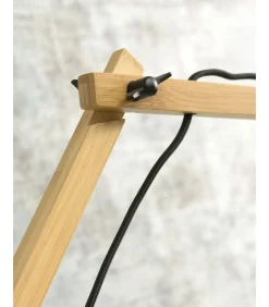 GOOD &MOJO Wandlamp Andes - Bamboe/Groen - 95x47x55cm