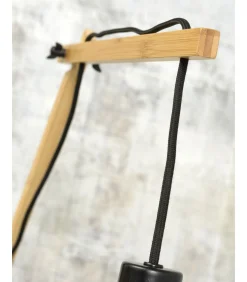 GOOD &MOJO Wandlamp Andes - Bamboe/Wit - 95x47x55cm