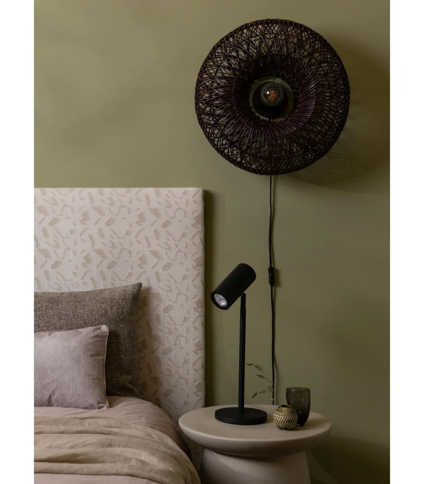 New Wandlamp Arizona - Bordeaux - Ø50cm Muurverlichting