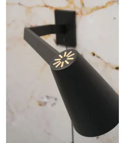 Wandlamp Biarritz - Zwart - 89x12x25cm Muurverlichting